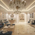 Al Shamikha Villa Interior Design by Bon Marche Interior Design (شركة بون مارشيه للتصميم الداخلي والديكور) - Completed in 2020 within twenty-five days - Located in Abu Dhabi, United Arab Emirates تصميم داخلية فيلا الشامخة من شركة بون مارشيه للتصميم الداخلي والديكور - اكتمل في عام 2020 خلال خمسة وعشرين يوماً - يقع في أبوظبي، الإمارات العربية المتحدة