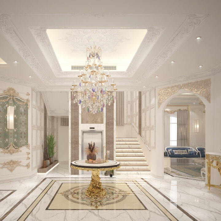 Al Shamikha Villa Interior Design by Bon Marche Interior Design (شركة بون مارشيه للتصميم الداخلي والديكور) - Completed in 2020 within twenty-five days - Located in Abu Dhabi, United Arab Emirates تصميم داخلية فيلا الشامخة من شركة بون مارشيه للتصميم الداخلي والديكور - اكتمل في عام 2020 خلال خمسة وعشرين يوماً - يقع في أبوظبي، الإمارات العربية المتحدة